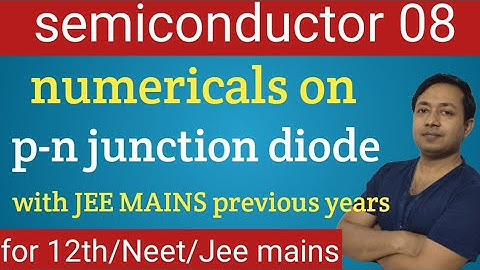 08#numerical on pn junction diode#numerical on vi characteristics of pn junction diode#manoj Gupta