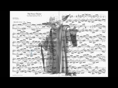 The Force Theme (Star Wars) within Chopin Etude Op. 25 No. 12 - piano solo music sheet