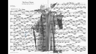 The Force Theme (Star Wars) within Chopin Etude Op. 25 No. 12 - piano solo music sheet