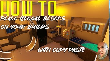 Place Illegal Blocks on Your Builds Using Copy Paste | How To Tutorial Empyrion