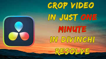 Quick & Easy Video Cropping in DaVinci Resolve | 1-Minute Tutorial | Divinchi Resolve 18