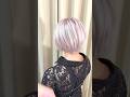 ショートヘアとホワイト系カラーの相性は抜群!!可愛いヘアデザインを探してる方はご相談ください! #hairstyle