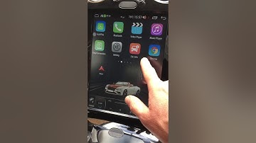 Bentley Continental GTC Tesla Style Headunit