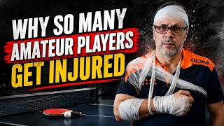 Why So Many Get Injured in Amateur Table Tennis