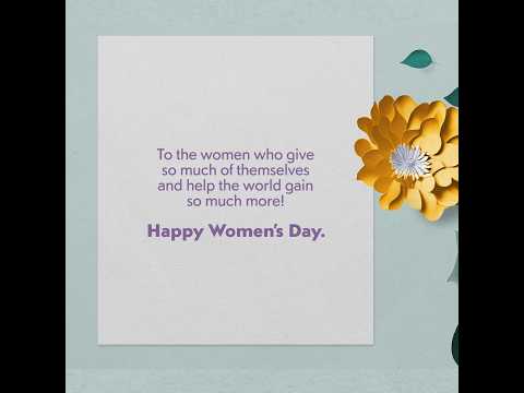 The more we give to women, the more we gain as a society.