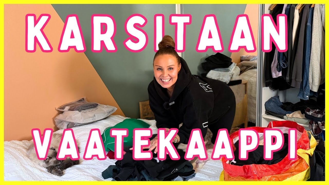 Parhaat vinkit karsimiseen 💥 Karsitaan vaatekaappi!