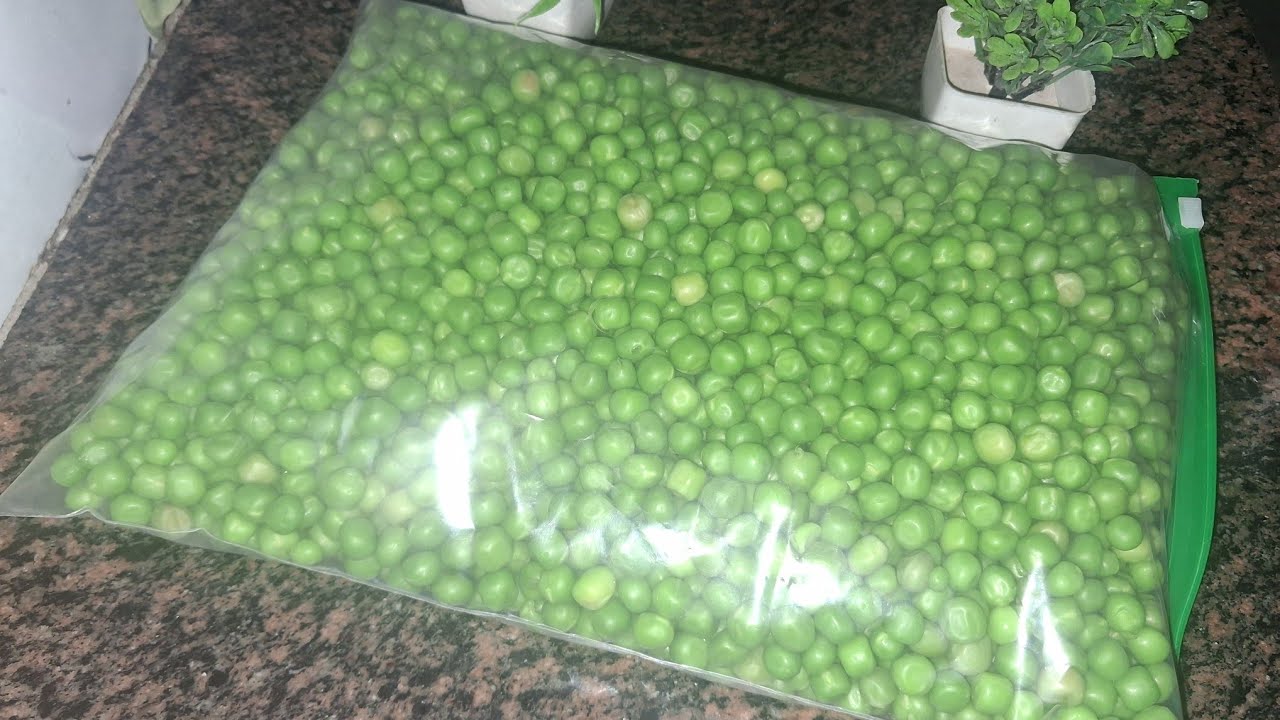 हरे मटर को 1 साल तक कैसे ताजा फ्रेश स्टोर करें। Storing green peas for up to 1 year