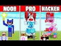 NOOB vs PRO vs HACKER: POPPY PLAY TİME YAPI KAPIŞMASI !! - Minecraft