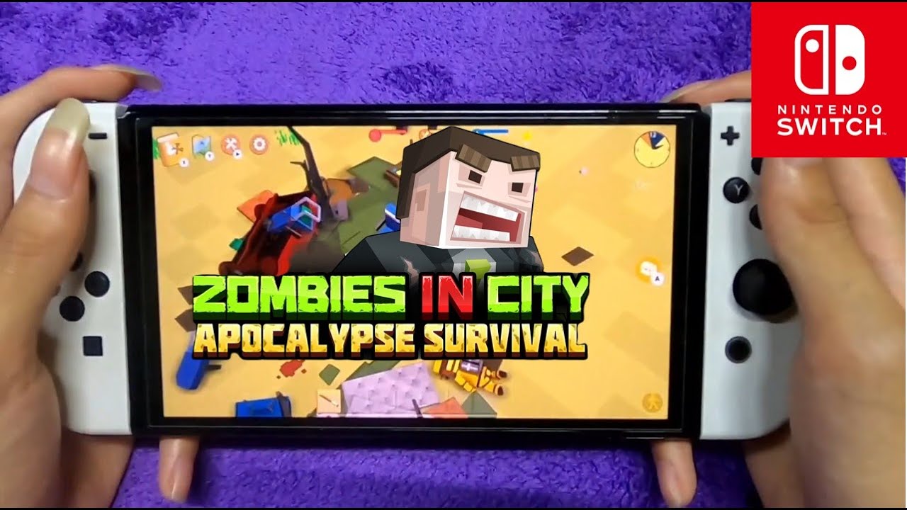Zombies in City: Apocalypse Survival Nintendo Switch Oled Handheld