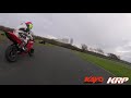 Kayo mr150 minigp onboard laps of nutts corner circuit nireland