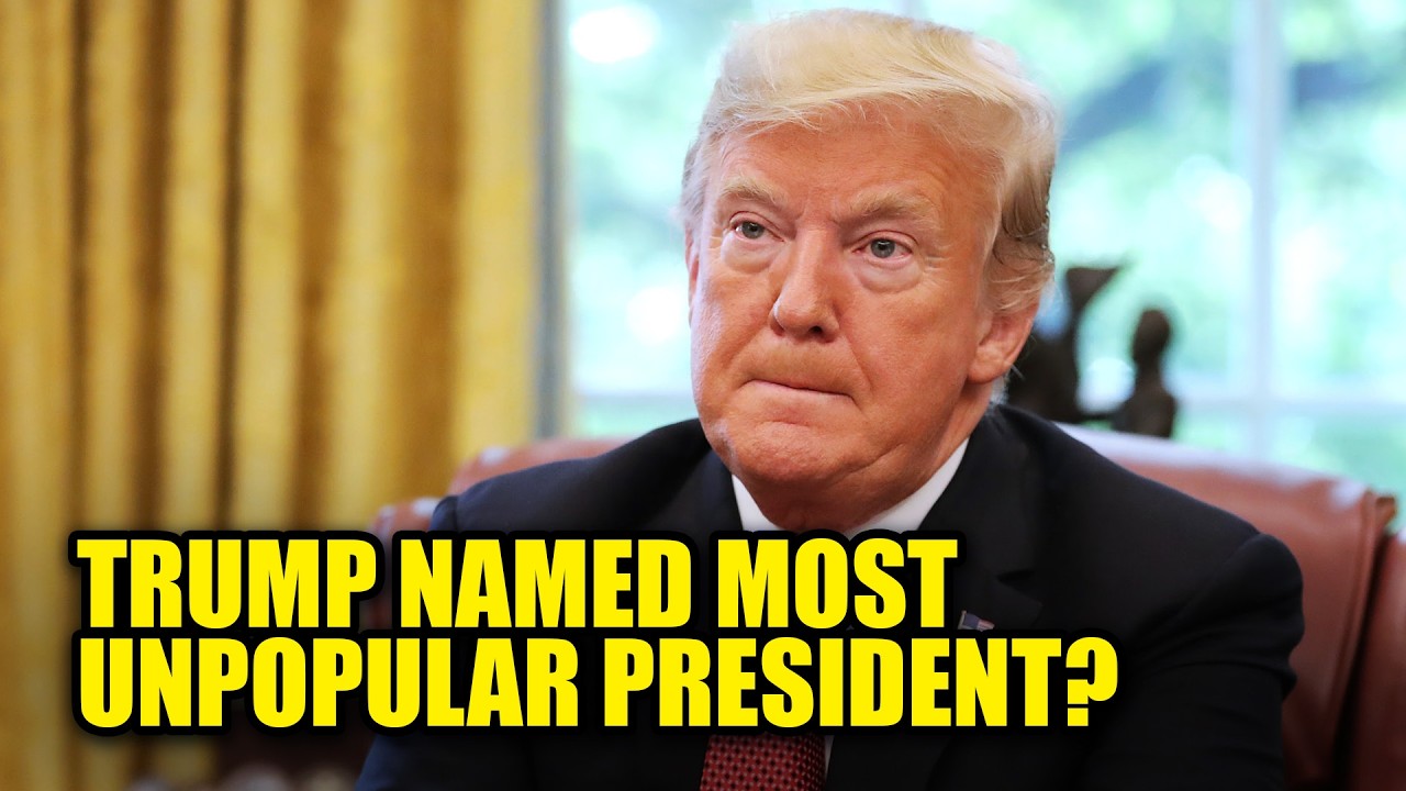 Poll Names Trump America’s Most UNPOPULAR President
