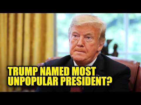 Poll Names Trump America’s Most UNPOPULAR President