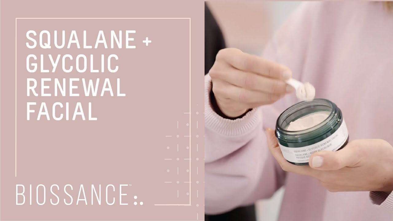 Squalane + Glycolic Renewal Facial w/ Aimee Song & Camila Coelho | Our Products | Biossance
