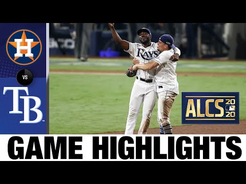 Rays hold off Astros in Game 7 to advance to World Series! | Astros-Rays Game 7 Highlights 10/17/20