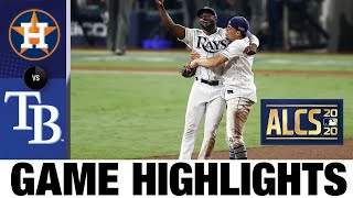 Rays hold off Astros in Game 7 to advance to World Series! | Astros-Rays Game 7 Highlights 10/17/20