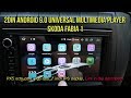 Universal 2 DIN Android Multumedia from IDOING install on Skoda Fabia 1
