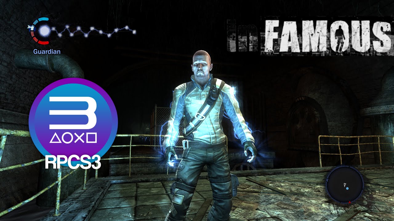 RPCS3 0.0.17-12478 | inFamous 4K UHD | PS3 Emulator PC Gameplay