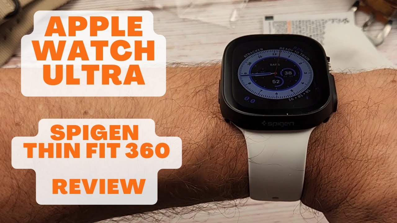 Apple Watch Ultra - Spigen Thin Fit 360 Case Review 