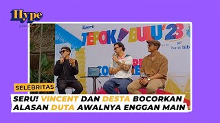 Sempat Ditolak,Vincent dan Desta Berhasil Ajak Duta Sheila On 7 Main di Pertandingan Tepok Bulu 2023