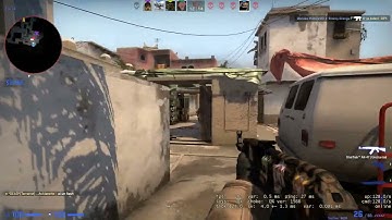 CS-GO #clutch 1v4 #faceit #de_mirage