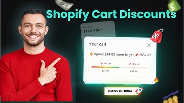 How to Setup Shopify CART DISCOUNT | Tiered Discounts | AOV Strategy
