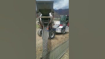 Self Loading Concrete Mixer truck #concretemixer #mixertruck #concretemachinery #concretemixertruck
