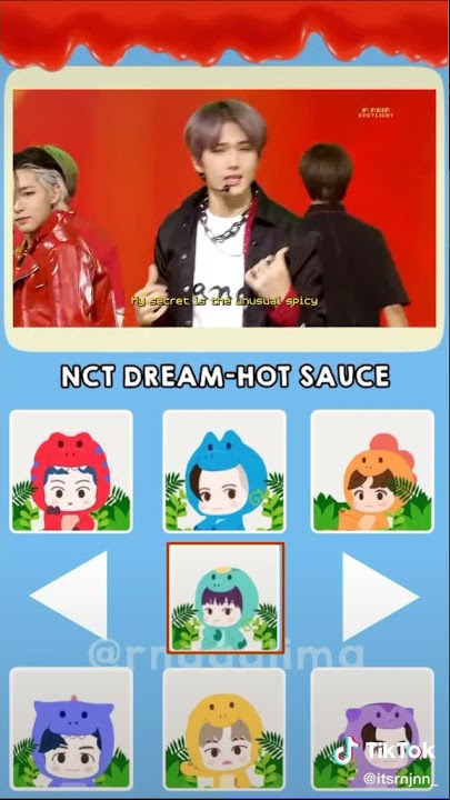 Hot sauce NCT Dream X pinkfong