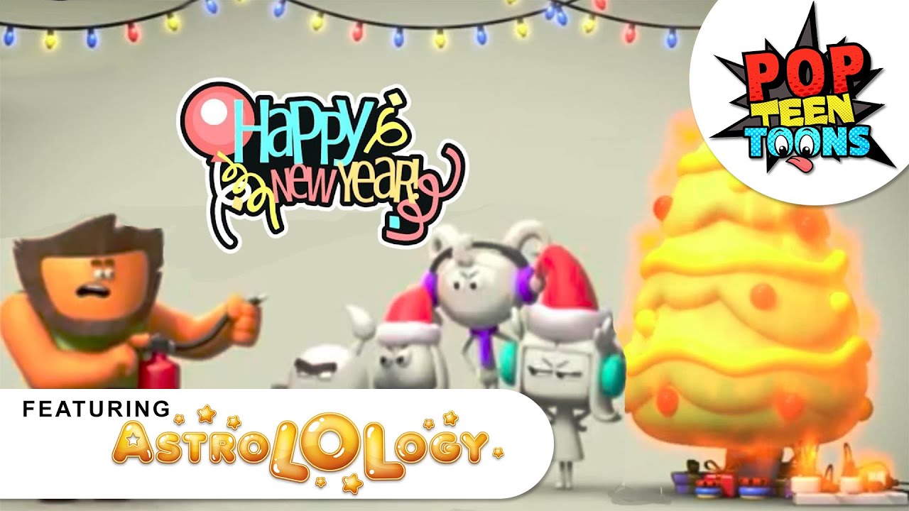 ⁣AstroLOLogy: Party Pooper - New Year Specials | Funny Cartoons on Pop Teen Toons