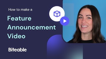 How to make a feature announcement video