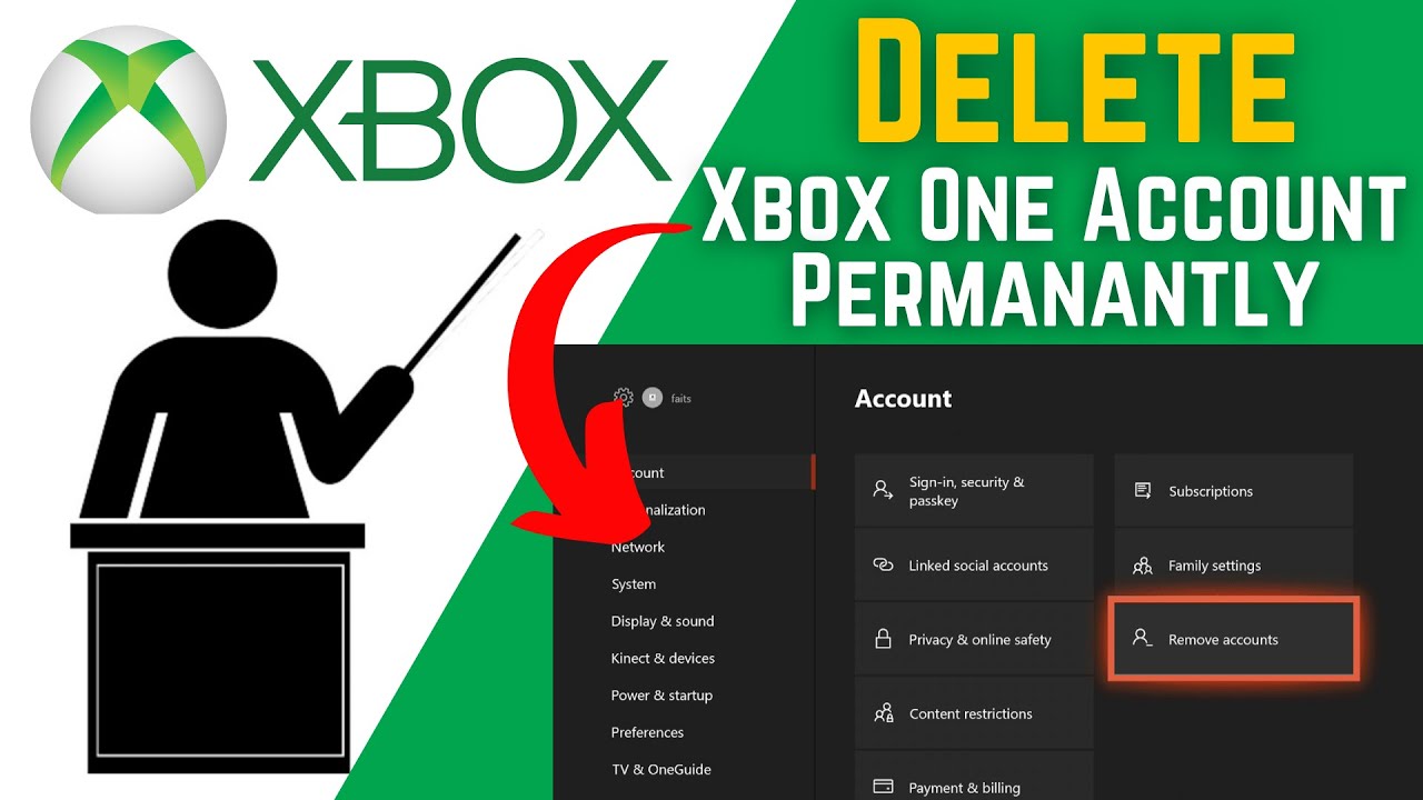 How To Delete Xbox One Account Permanently YouTube How To Delete Xbox One Account Permanently YouTube