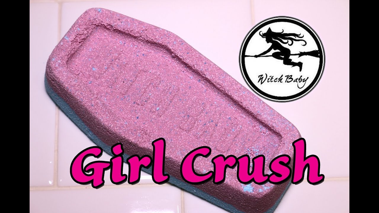 Witch Baby Soap GIRL CRUSH Bath Bomb Demo & Review 💖 ...