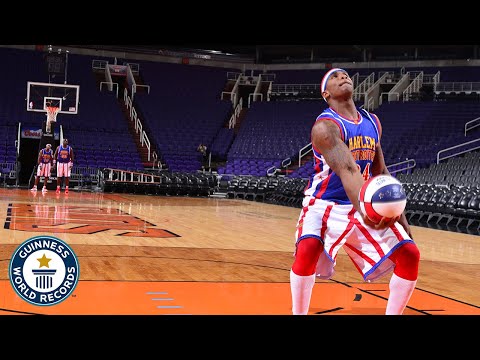 Best of the Harlem Globetrotters - Guinness World Records Day ...