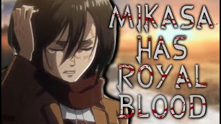 Mikasa Has ROYAL BLOOD (Headaches And Dream Explained)  - Attack On Titan Chapter 138
