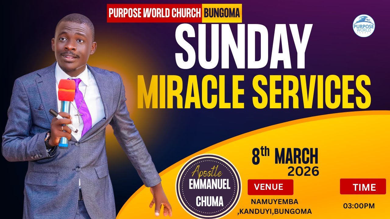 SUNDAY MIRACLE SERVICE - 8th MARCH 2026 - YouTube