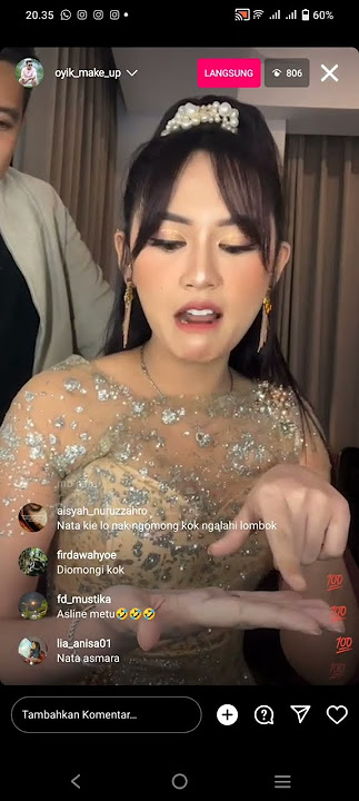 PERKARA HAPPY ASMARA DAN NATA 😂 #happy #pashati #happyasmara #instagram #live