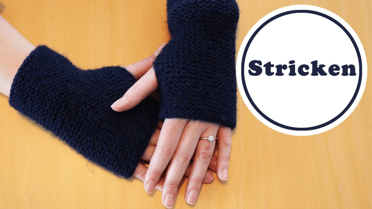 Einfachste Stulpen Der Welt Stricken Fur Anfanger Diy Stricken Lernen Youtube