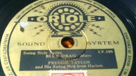 Freddie Taylor and his Swing Men from Harlem - Blu...