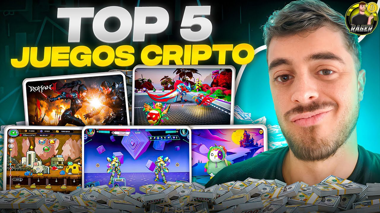 🚀 Los 5 JUEGOS CRIPTO con más potencial en 2025 (Móvil y PC)