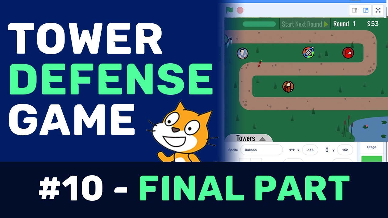 uhhhhhhhhhhhhhhhhhhhh one problem with my upcoming tower defense game -  Discuss Scratch