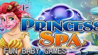 Princess Spa - Little Mermaid Princess Spa - Fun Kids And Baby Game Movie screenshot 1