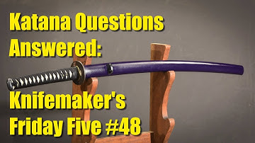 So You Want to Make a Katana:  Knife Maker