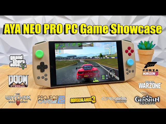 The New AYA NEO Pro Has Some Power! 14 PC Games Tested Hand-Held Gaming PC class=