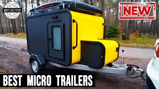 Best Micro Camping Trailers that Combine Lightness with Solid Practicality (2022 Edition)