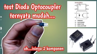 Cara Mengukur Optocoupler Dengan Multitester Dan Tegangan