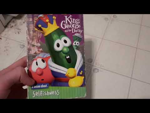 My Green VeggieTales Ink Label VHS Collection