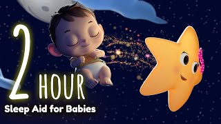 2 HOUR Sleep Time! - Baby Sleep Sounds – Calming Bedtime Songs for Babies