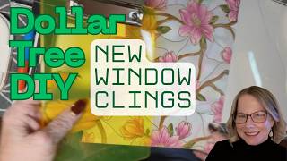 You Won't Believe What I Made With These New Dollar Tree Window Clings!