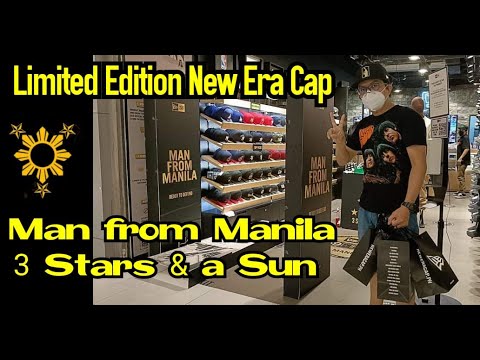 Francis M New Era Cap Limited Edition | Man from Manila | 3 Stars & a Sun |  New Era Trinoma