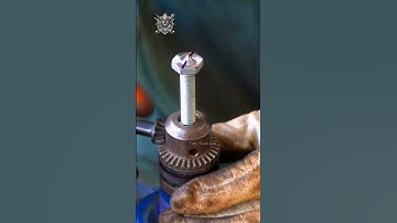 Drilling Holes Just Got More Fun with This DIY Forstner Bit!​ #shorts #feedshorts #drill #hole #diyt