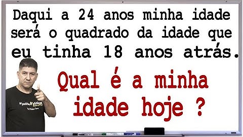 PROBLEMA DE MATEMÁTICA COM EQUAÇÃO DO 2º GRAU - Prof Robson Liers - Mathematicamente